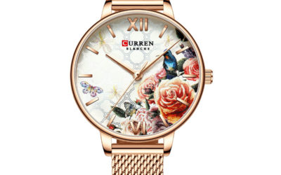 CURREN 9060 Ladies Flower Watches
