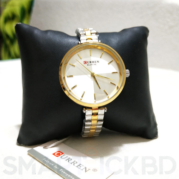 CURREN-9043-Silver-Gold-Women-watch