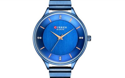 CURREN 9041 Stainless Steel Luxury Watch For Women